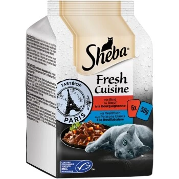 Sheba Fresh Cuisine 36x50g Taste Of Paris 1 Sheba Fresh Cuisine 36x50g Taste Of Paris