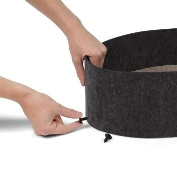 Canadian Cat Company Filzbett Owen Anthrazit 3 Canadian Cat Company Filzbett Owen Anthrazit – Bild 3