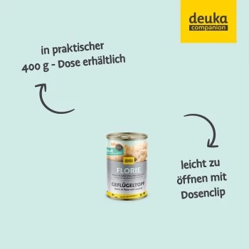 Florie Nassfutter - Adult Geflügeltopf 4 Florie Nassfutter - Adult Geflügeltopf – Bild 4