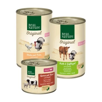 REAL NATURE Classic Kittenpaket 6x400g 1 REAL NATURE Classic Kittenpaket 6x400g