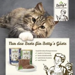 Betty's Landhausküche Geflügel Pur & Taurin 6 X 200g Für Katze 10 Betty's Landhausküche Geflügel Pur & Taurin 6 X 200g Für Katze -ROYAL CANIN Verkaufsgeschäft 2ad2228754a9355e4786c28206df83c2fa5a5402 1390352 de DE af4631596ce73c7d19550c18c0459a72b9bbbcacKDyTw1