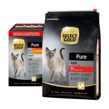 SELECT GOLD PURE Adult Mischfütterung-Set 2tlg. 1 SELECT GOLD PURE Adult Mischfütterung-Set 2tlg.