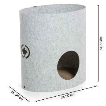 Canadian Cat Company Filzbett Owen-Tower 7 Canadian Cat Company Filzbett Owen-Tower – Bild 7