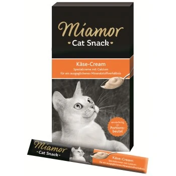 Miamor Cat Snack Käse-Cream 11x5x15g 1 Miamor Cat Snack Käse-Cream 11x5x15g