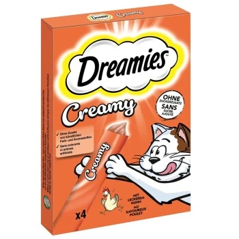 Dreamies Creamy Snack 11x4x10g Huhn 1 Dreamies Creamy Snack 11x4x10g Huhn