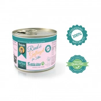 Fellicita Mixpaket Nr. 7 Für Kitten 6x 200g 2 Fellicita Mixpaket Nr. 7 Für Kitten 6x 200g – Bild 2