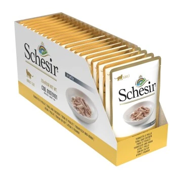 Schesir 20 X 85g Thunfisch & Huhn 4 Schesir 20 X 85g Thunfisch & Huhn – Bild 4