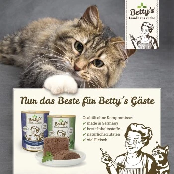 Betty's Landhausküche Frischebeutel Rind Pur 12 X 100g Für Katze 4 Betty's Landhausküche Frischebeutel Rind Pur 12 X 100g Für Katze – Bild 4