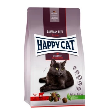 HAPPY CAT Supreme Sterilised Voralpen-Rind 10 Kg 1 HAPPY CAT Supreme Sterilised Voralpen-Rind 10 Kg