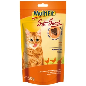 MultiFit Soft Snack 7x50g Huhn 1 MultiFit Soft Snack 7x50g Huhn