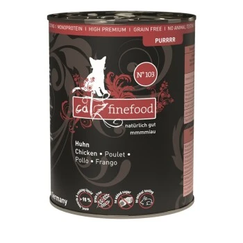 Catz Finefood Purrrr 6x375g/400g No. 103 Huhn 1 Catz Finefood Purrrr 6x375g/400g No. 103 Huhn