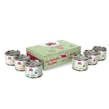 KatzenLiebe Bio-Mixpaket 6x200g 1 KatzenLiebe Bio-Mixpaket 6x200g