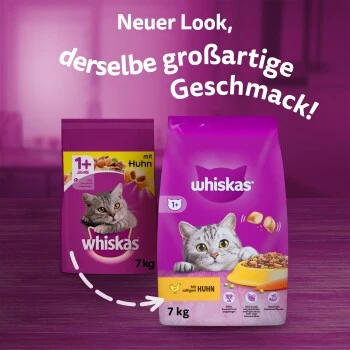 Whiskas 1+ Adult Huhn 7 Kg 5 Whiskas 1+ Adult Huhn 7 Kg – Bild 5