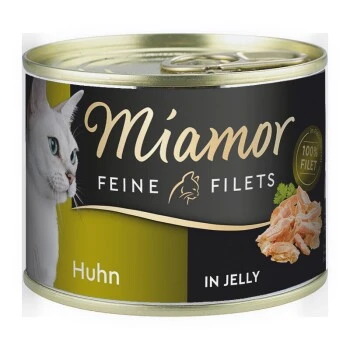 Miamor Feine Filets In Jelly Huhn 12x185 G 1 Miamor Feine Filets In Jelly Huhn 12x185 G
